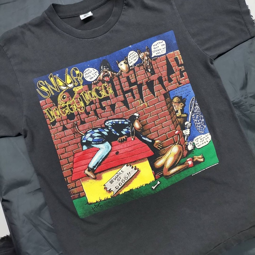1993 Snoop Dogg Doggystyle Vintage Rap Tee RARE!
